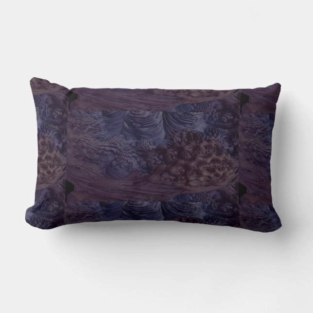 Eggplant Lumbar Cushion (Front)