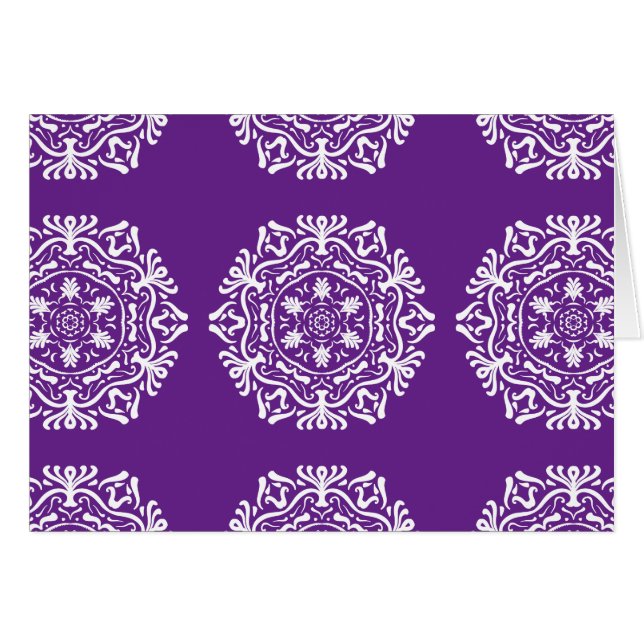 Eggplant Mandala (Front Horizontal)