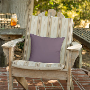 Eggplant Outdoor Throw Pillow