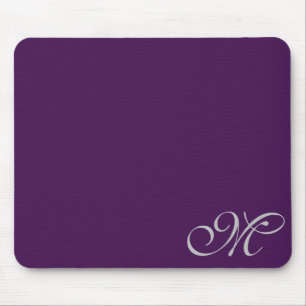 Eggplant Purple or Choose Your Colour Mouse Pad