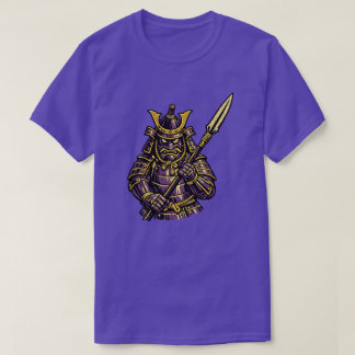 Eggplant Samurai — Funny Vegetable Warrior Full T-Shirt