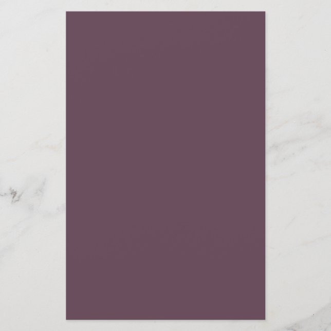 Eggplant Solid Color (Front)