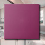 Eggplant Solid Colour | Classic Elegant Ceramic Tile<br><div class="desc">Eggplant Solid Colour | Classic | Elegant | Trendy | Stylish | Gift</div>
