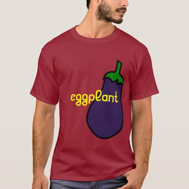 Eggplant T-Shirt (Front)