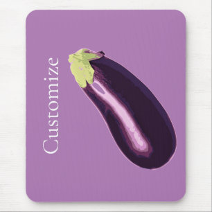Eggplant Thunder_Cove  Mouse Pad
