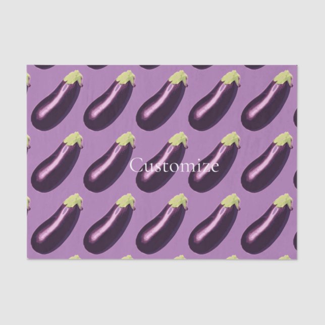 Eggplant Thunder_Cove  Tissue Paper (Front)