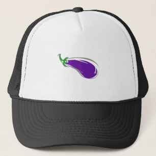 Eggplant Trucker Hat