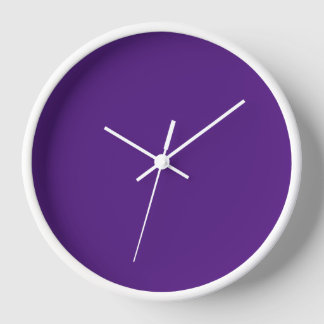 Eggplant  Wall  Clock