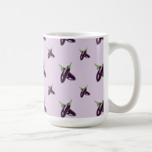 eggplants coffee mug