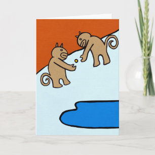 EGGROLLER Greeting Card