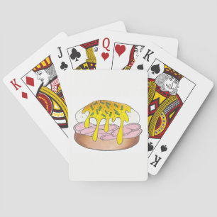 Eggs Benedict Breakfast Diner Food Foodie Ham Playing Cards
