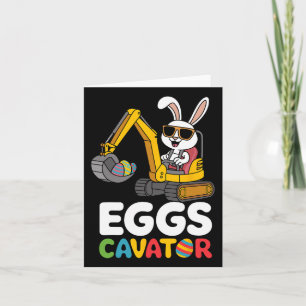 Eggs Cavator Easter Bunny Excavator Toddler Boys E Card