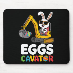 Eggs Cavator Easter Bunny Excavator Toddler Boys E Mouse Pad