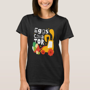 Eggs Cavator Egg Construction Enthusiasts Alike C T-Shirt