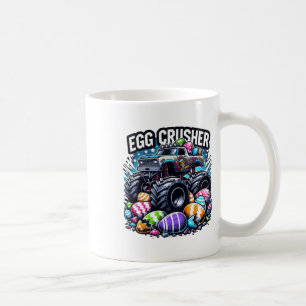 Eggs Crusher Easter Day Monster Truck Kids Toddler Coffee Mug