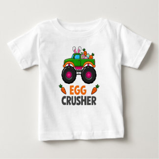 Eggs Crusher Monster Truck Baby T-Shirt