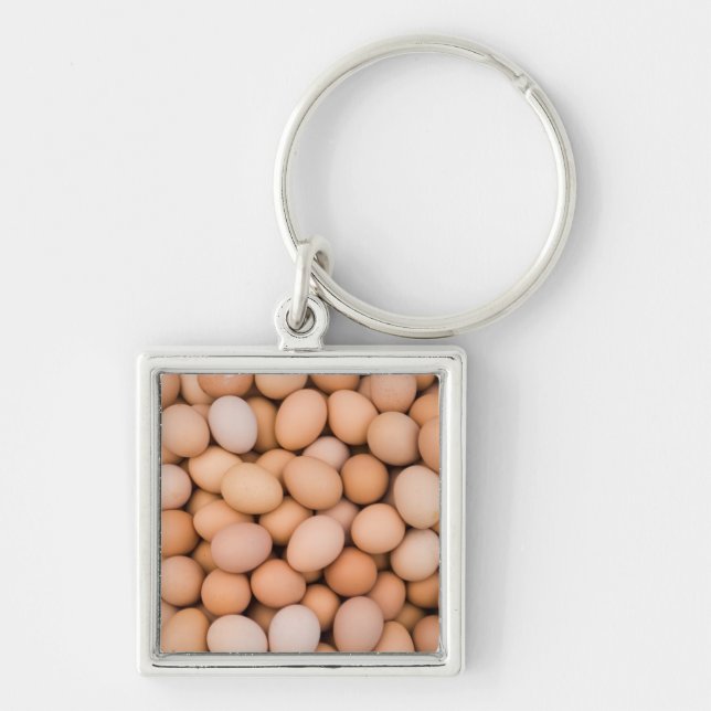 Eggs, Huaraz, Cordillera Blanca, Ancash, Peru Key Ring (Front)