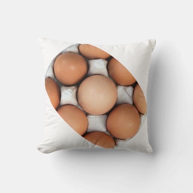 Eggs in a box cushion (Front)