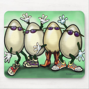 Eggs Mouse Pad