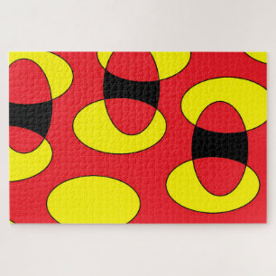 Eggs of a Demon - Ken Gauge Abstract Art Jigsaw Puzzle