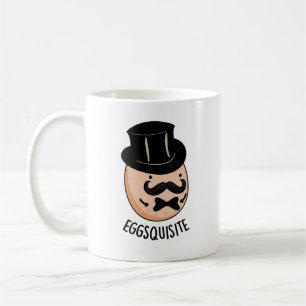 Eggs-quisite Funny Exquisite Egg Pun  Coffee Mug