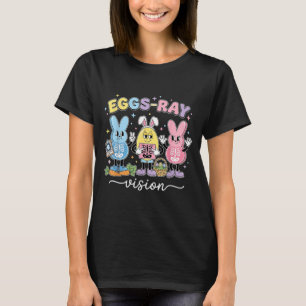 Eggs-Ray Easter Technologist Bunny Xray Rad Nurse T-Shirt