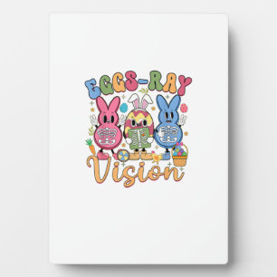 Eggs Ray Vision Happy Easter Day Xray Technician R Plaque