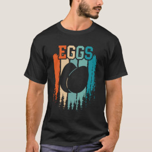 Eggs Retro Vintage T-Shirt
