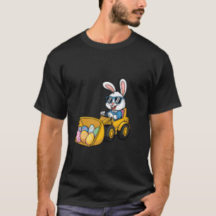 EggsCavator Easter Egg Hunt Construction Truck Tod T-Shirt