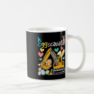 Eggscavator Easter Egg Hunt Construction Trucks Gi Coffee Mug