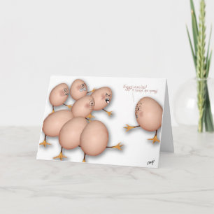 Eggsercise! Card