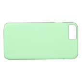 Eggshell Blue Green Pastel Colour Background Case-Mate iPhone Case (Back (Horizontal))