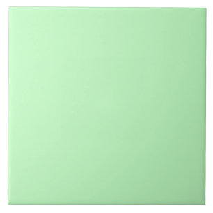 Eggshell Blue Green Pastel Colour Background Ceramic Tile
