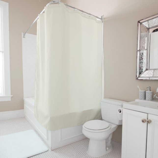 Eggshell Shower Curtain (In Situ)