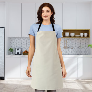 Eggshell Solid Colour Apron
