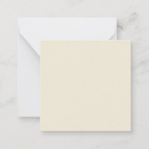 Eggshell Solid Colour Card