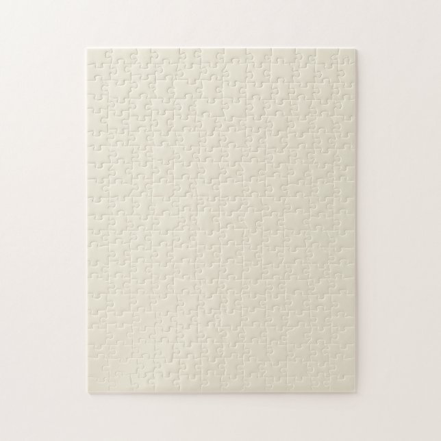 Eggshell Solid Colour Jigsaw Puzzle (Vertical)