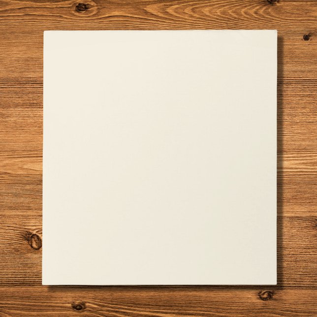 Eggshell Solid Colour Notepad (Creator Uploaded)
