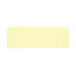 Eggshell(solid colour) return address label