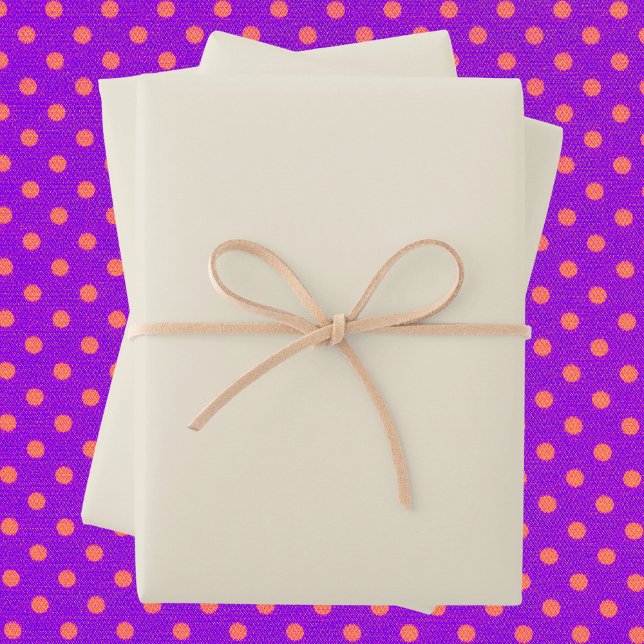 Eggshell Solid Colour Wrapping Paper Sheet (Creator Uploaded)