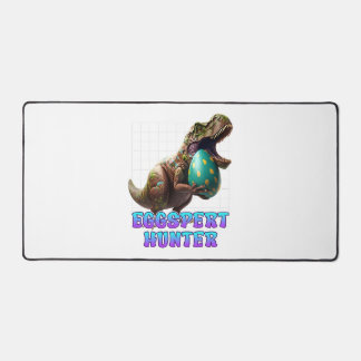 Eggspert Easter Eggs Hunt Dinosaur Easter Bunnies Desk Mat