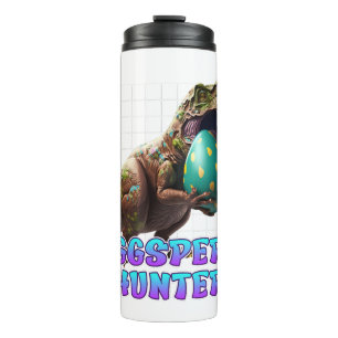 Eggspert Easter Eggs Hunt Dinosaur Easter Bunnies Thermal Tumbler