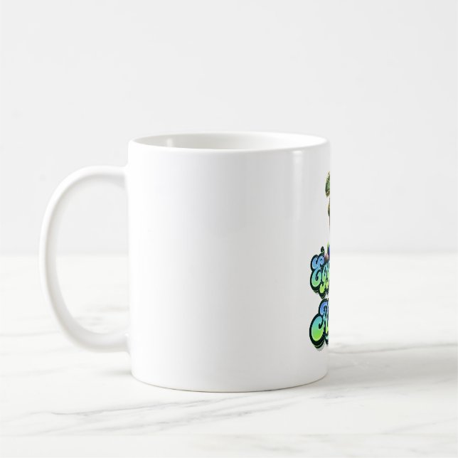 Eggspert Easter Eggs Hunter Easter Dinosaur Egg   Coffee Mug (Left)