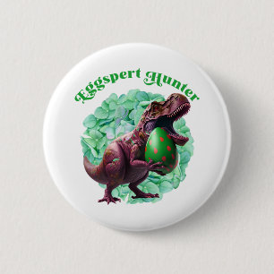 Eggspert Hunter Easter Egg Hunting Easter  6 Cm Round Badge