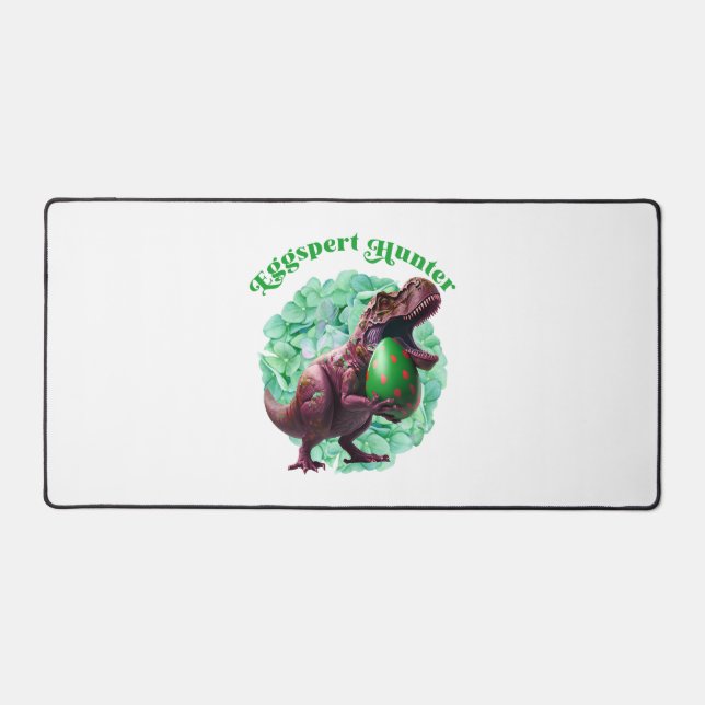 Eggspert Hunter Easter Egg Hunting Easter  Desk Mat (Front)