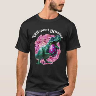 Eggspert Hunter Easter Egg Hunting Easter Dinosaur T-Shirt