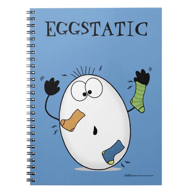 Eggstatic-Ecstatic Egg Notebook (Front)