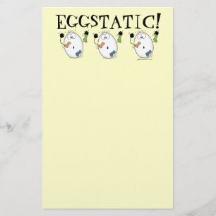 Eggstatic-Ecstatic Egg Stationery