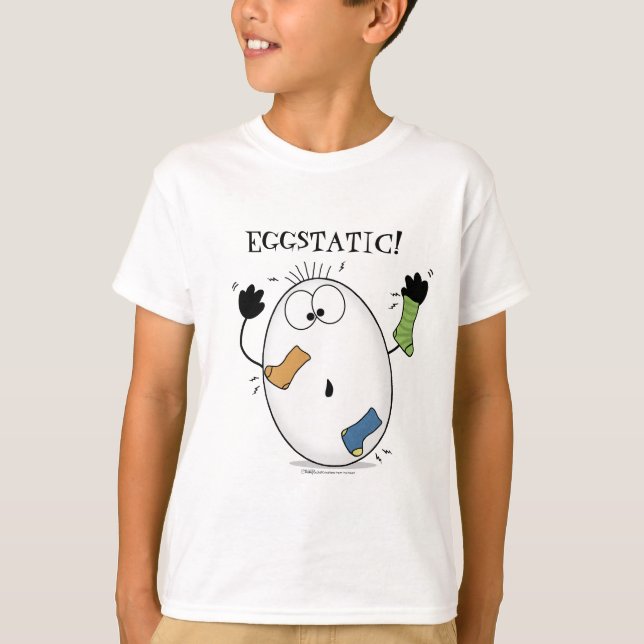 Eggstatic-Ecstatic Egg T-Shirt (Front)