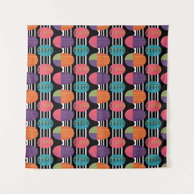 “Eggstatic Rhythms” Tapestry (Front)